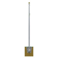 Xtreme Internal Reinforced with Winch Series 70ft 3 Sections Commercial Flagpole - .375in Wall Thickness - 12in Butt Diameter
