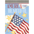 Carson Patriotic Garden Flag - America - 12.5in x 18in