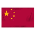 China 3ft x 5ft Printed Polyester Flag