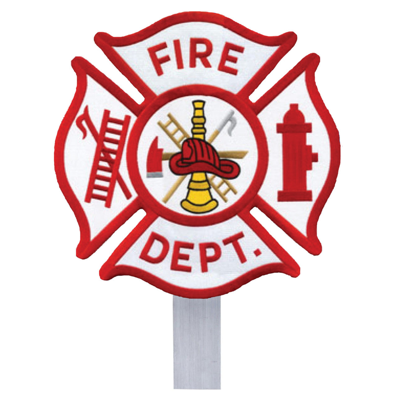 Fire Department Grave Flag Holder
