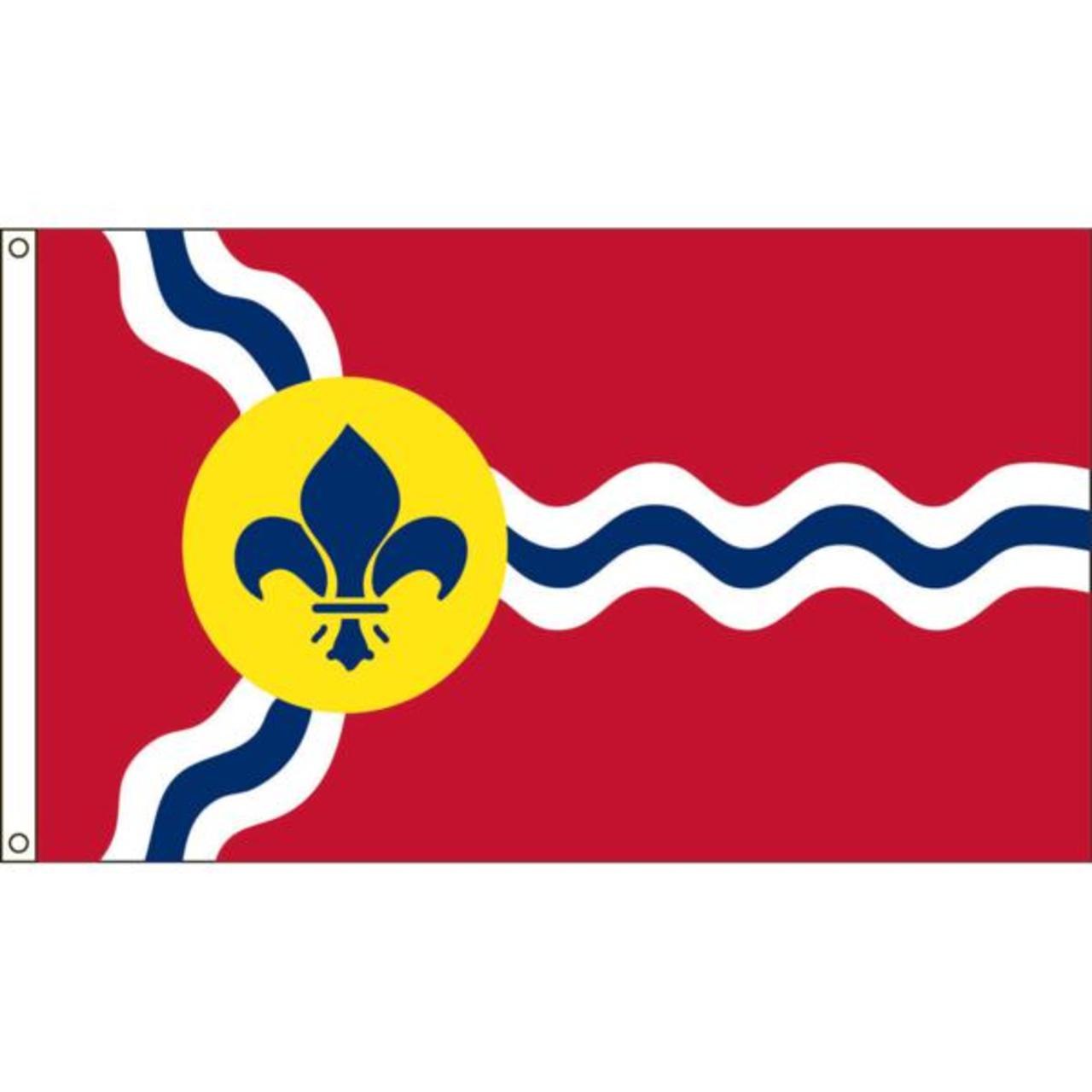 St Louis 3x5ft Nylon Flag