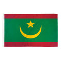 Mauritania Flag 3ft x 5ft Printed Polyester