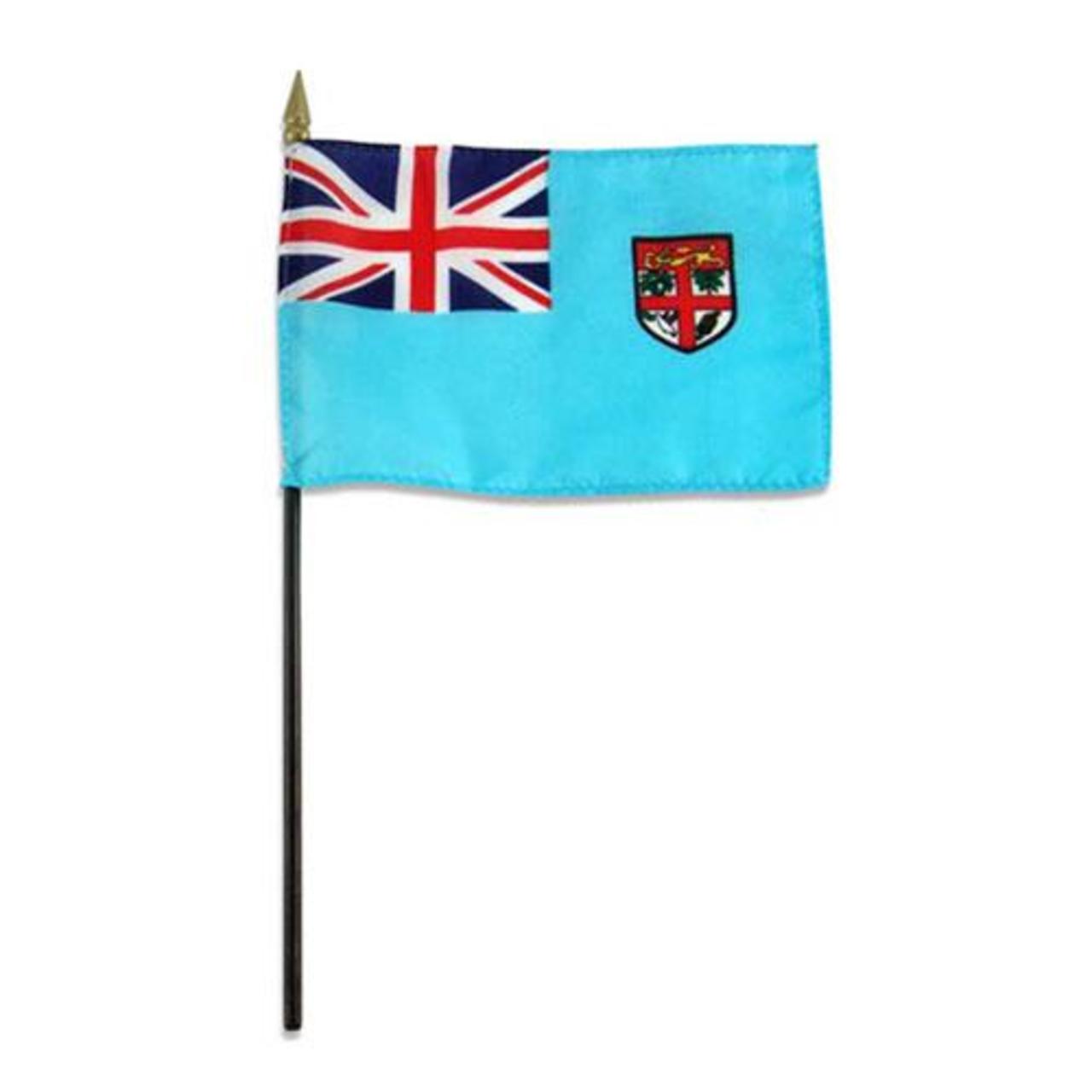 Fiji 4in x 6in Polyester Flag – United States Flag Store