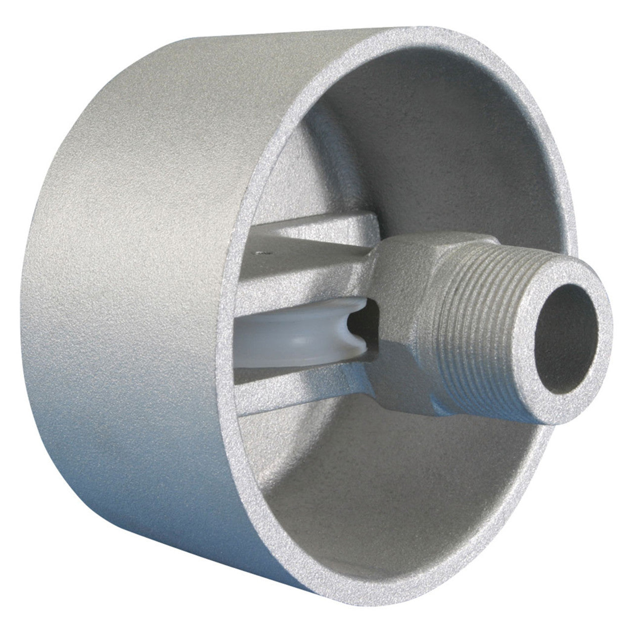 Threaded Stationary Truck - Single Pulley - 3 1/2" - IHT-VS