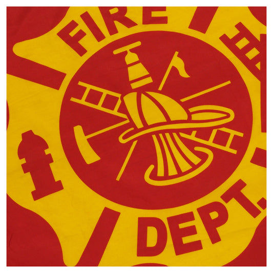 Fire Department 3ft x 5ft Nylon flag - Secondary Image - United States Flag Store Fire Department 3ft x 5ft Nylon flag