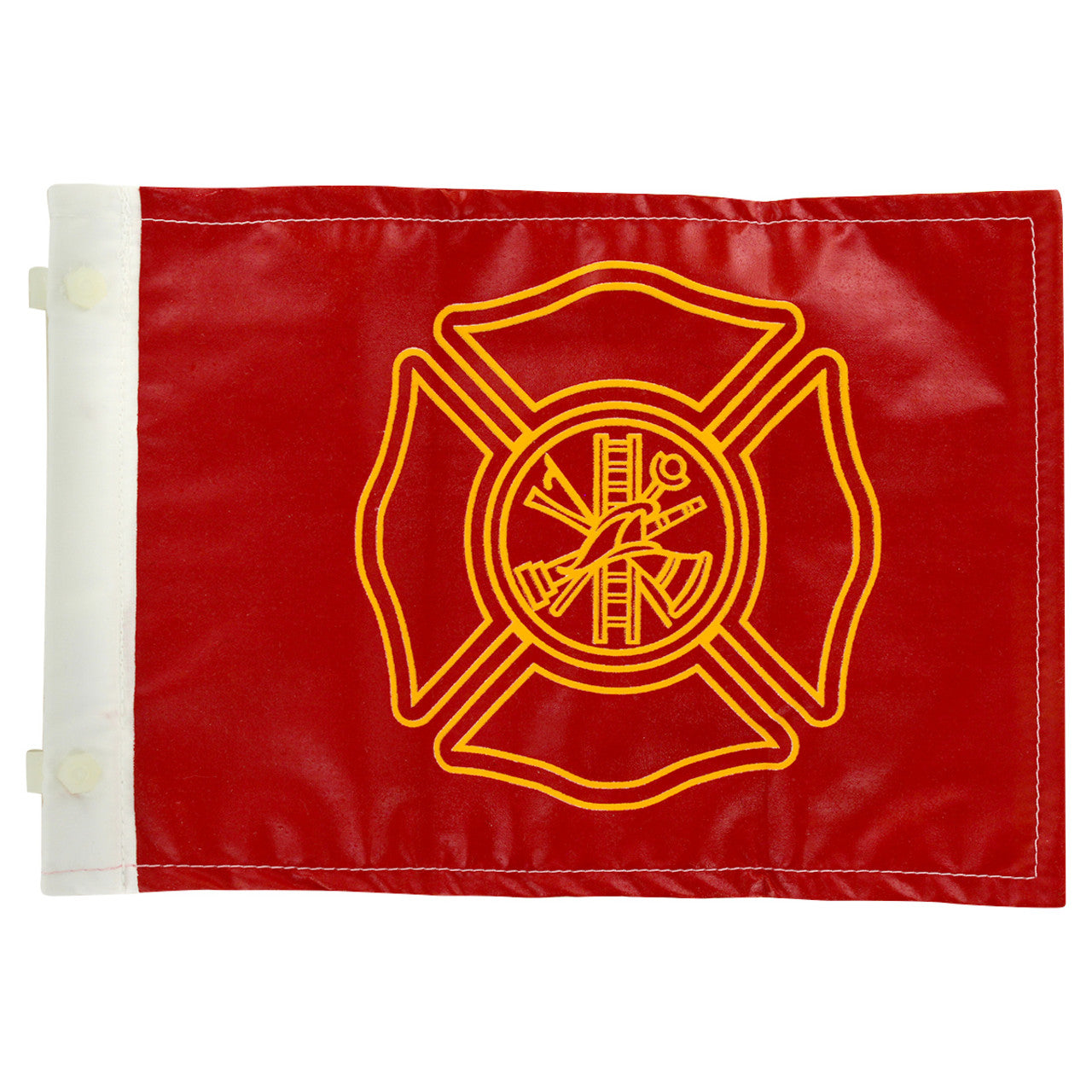 Red Antenna Fire Department flag