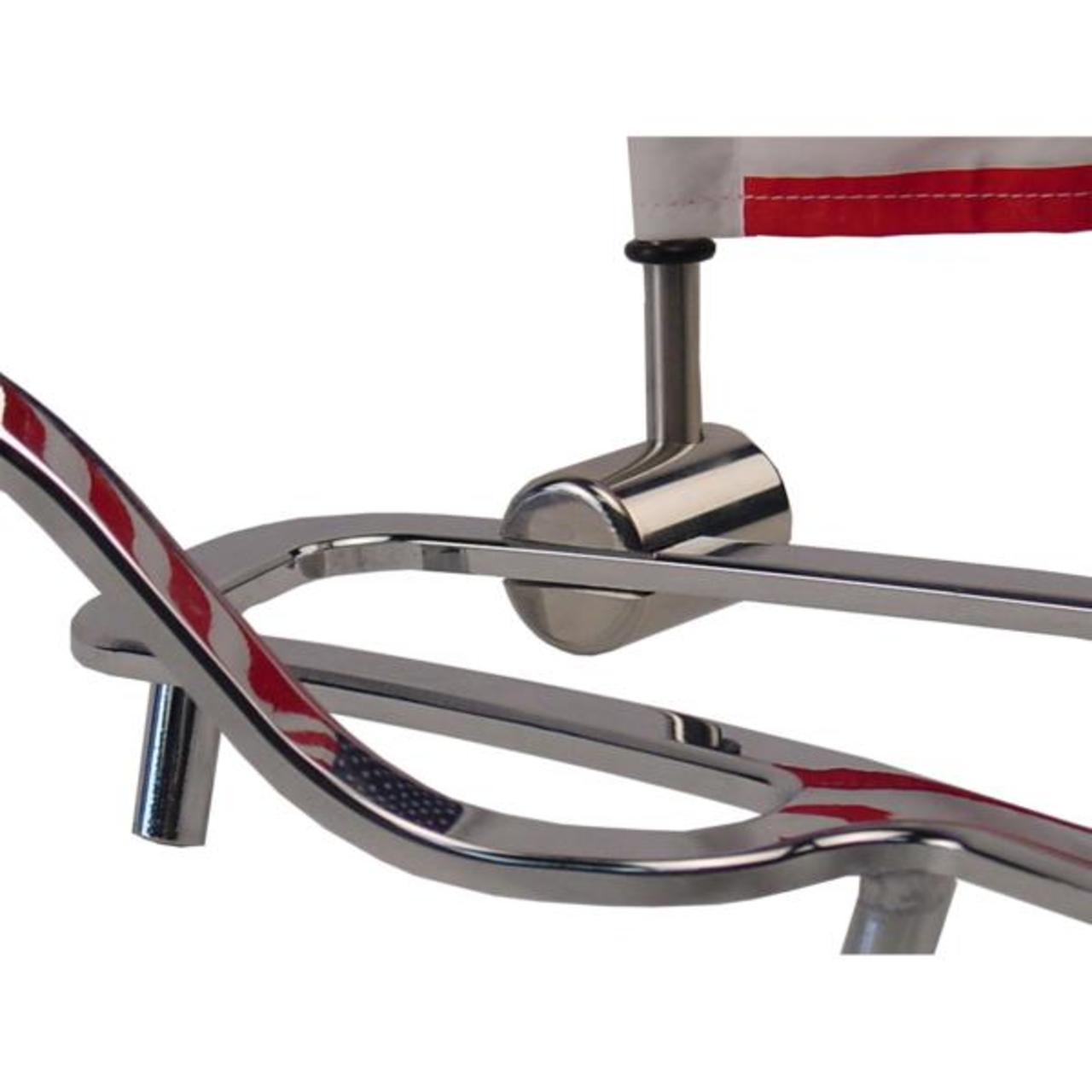 Rear Motorcycle Flag Mount - 1/4" Sport Rack