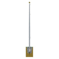 40ft Xtreme Series Commercial Flagpole - .250in Wall Thickness - 8in Butt Diameter - External Halyard