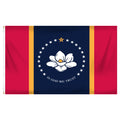 Mississippi 4ft x 6ft Spun Heavy Duty Polyester Flag
