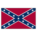 Confederate Rebel Flag 3ft x 5ft Printed Polyester