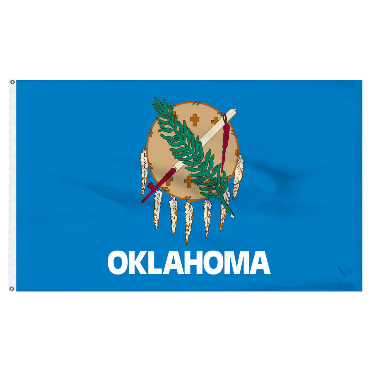Oklahoma flag 6 x 10 feet nylon