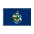 Super Tough Outdoor Maine Nylon Flag 3' x 5'