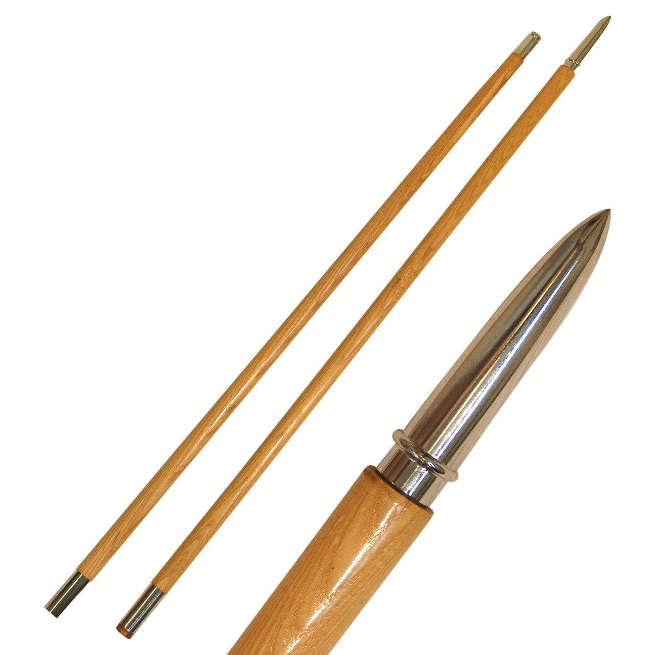 Super Tough 8ft Aluminum Two Section Residential Pole Set
