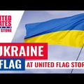 Ukraine Flag 5ft x 8ft Sewn Oxford Polyester