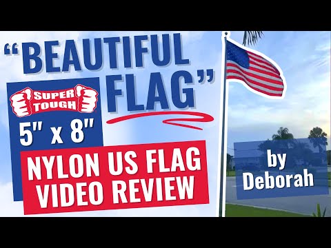 Super Tough 5ft x 8ft Nylon American Flag