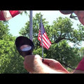 Solar LED Flagtop Pole Light - 200 Lumens - LumeGen