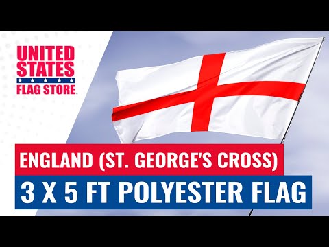 England (St. George's Cross) 3 x 5 feet polyester English flag