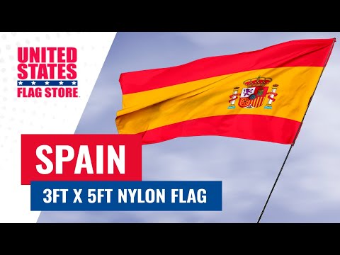 Spain 3ft x 5ft Nylon flag