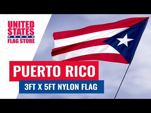 Puerto Rico Flag 3x5ft Nylon