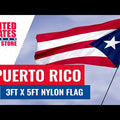 Puerto Rico Flag 3x5ft Nylon