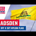 Gadsden 3ft x 5ft Nylon Flag - Don't Tread On Me