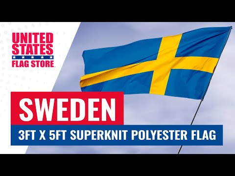 Video for flag of Sweden.