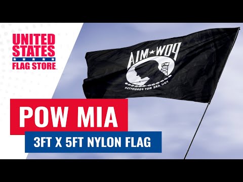 POW/MIA Flag 3x5ft Nylon
