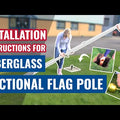 Annin 20ft Fiberglass Sectional Residential Flagpole