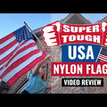 Super Tough 25ft x 40ft Nylon American Flag