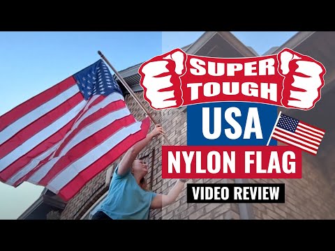 Super Tough 5ft x 8ft Nylon American Flag