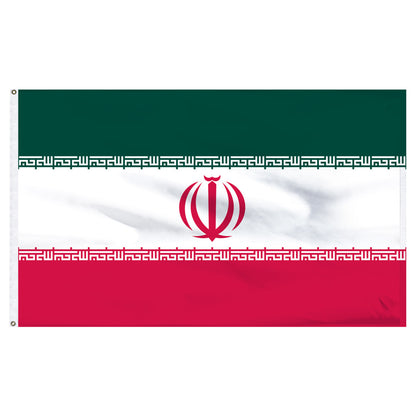 Iran Flag 3ft x 5ft Nylon