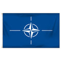 NATO (Nato) 3ft x 5ft Printed Polyester Flag