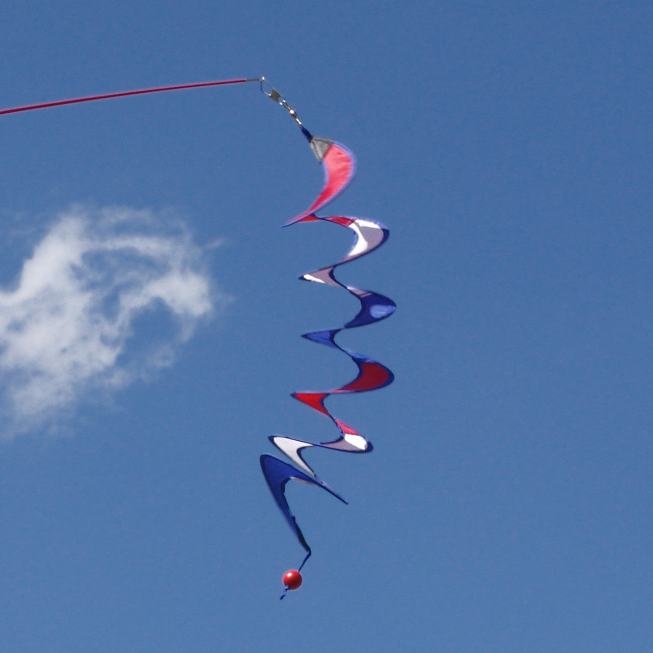 Patriotic Wind Decoration - Small - 4.5in x 24in