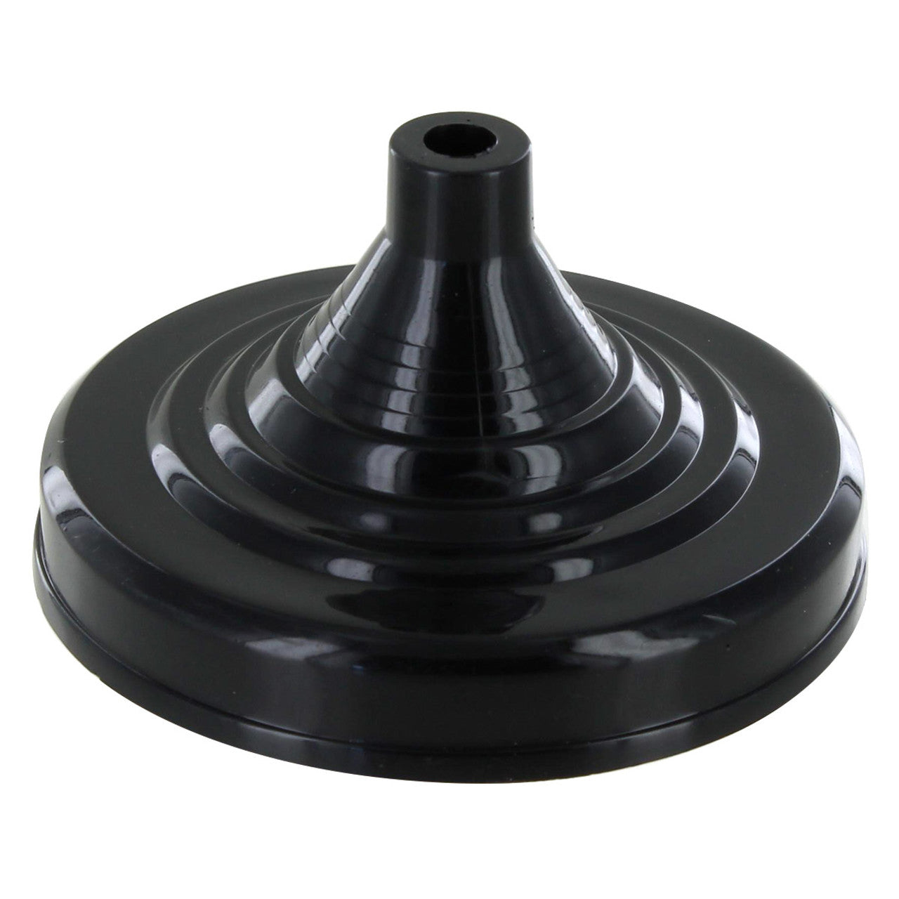 Weighted Hand Flag Base for One 4" x 6" Stick Flag - Black