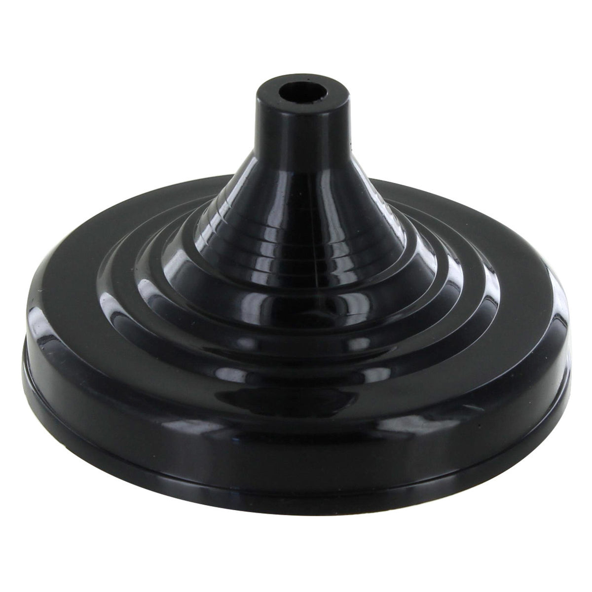 Black flagpole base