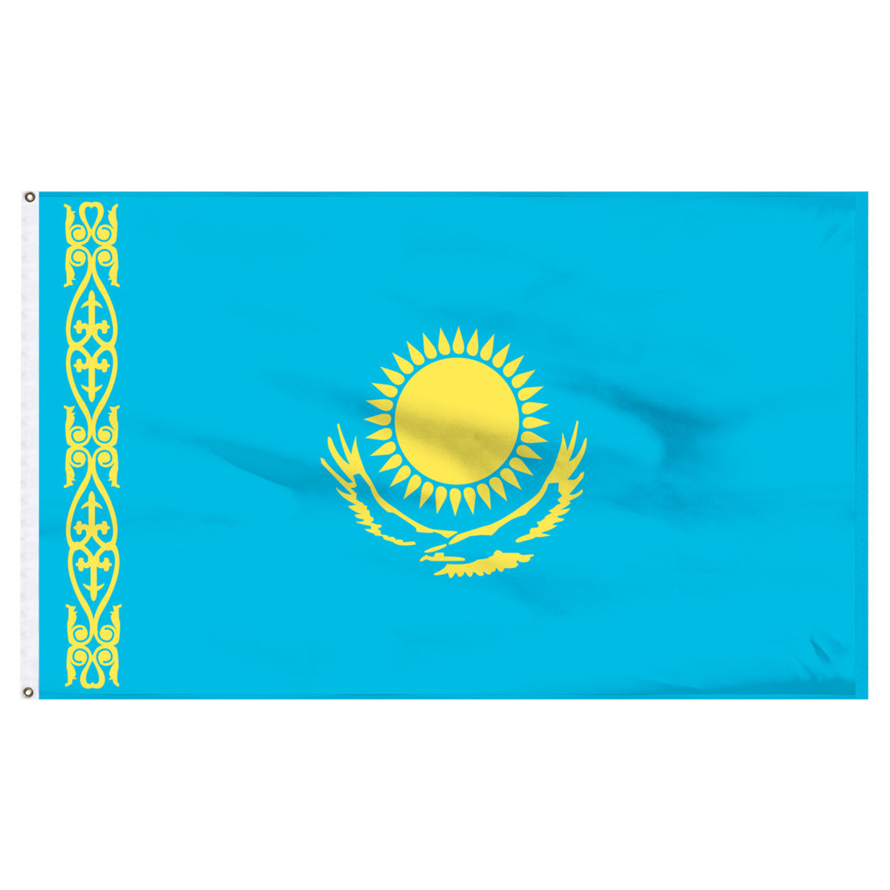 Kazakhstan Flag 3ft x 5ft Nylon