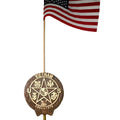 Vietnam War Veteran Grave Marker - in Cast Bronze
