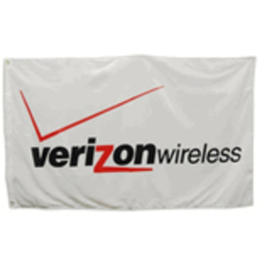 Custom Flag - 5x8ft Super Knit Polyester. 5-Color. Single Sided