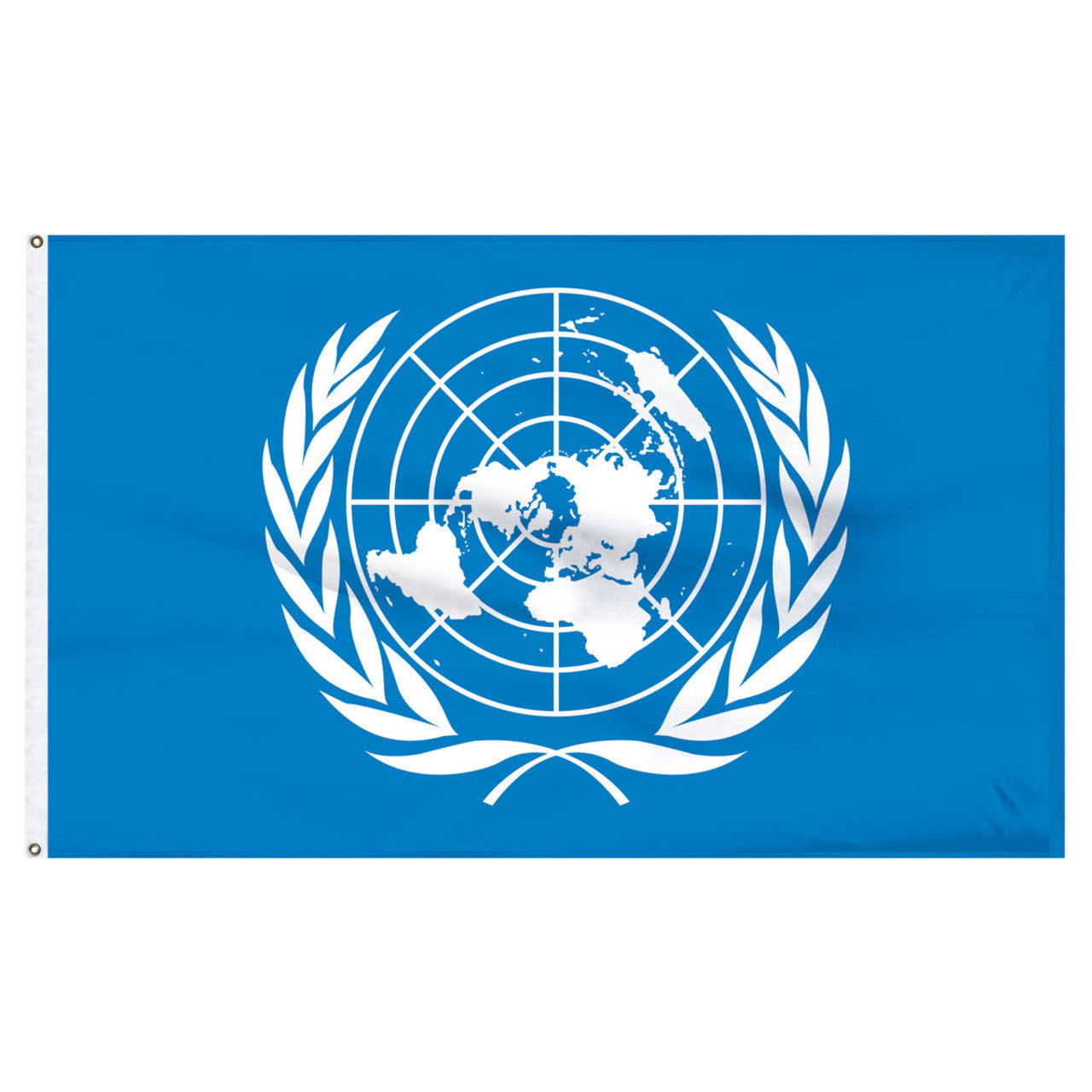 United Nations 4ft x 6ft Nylon Flag