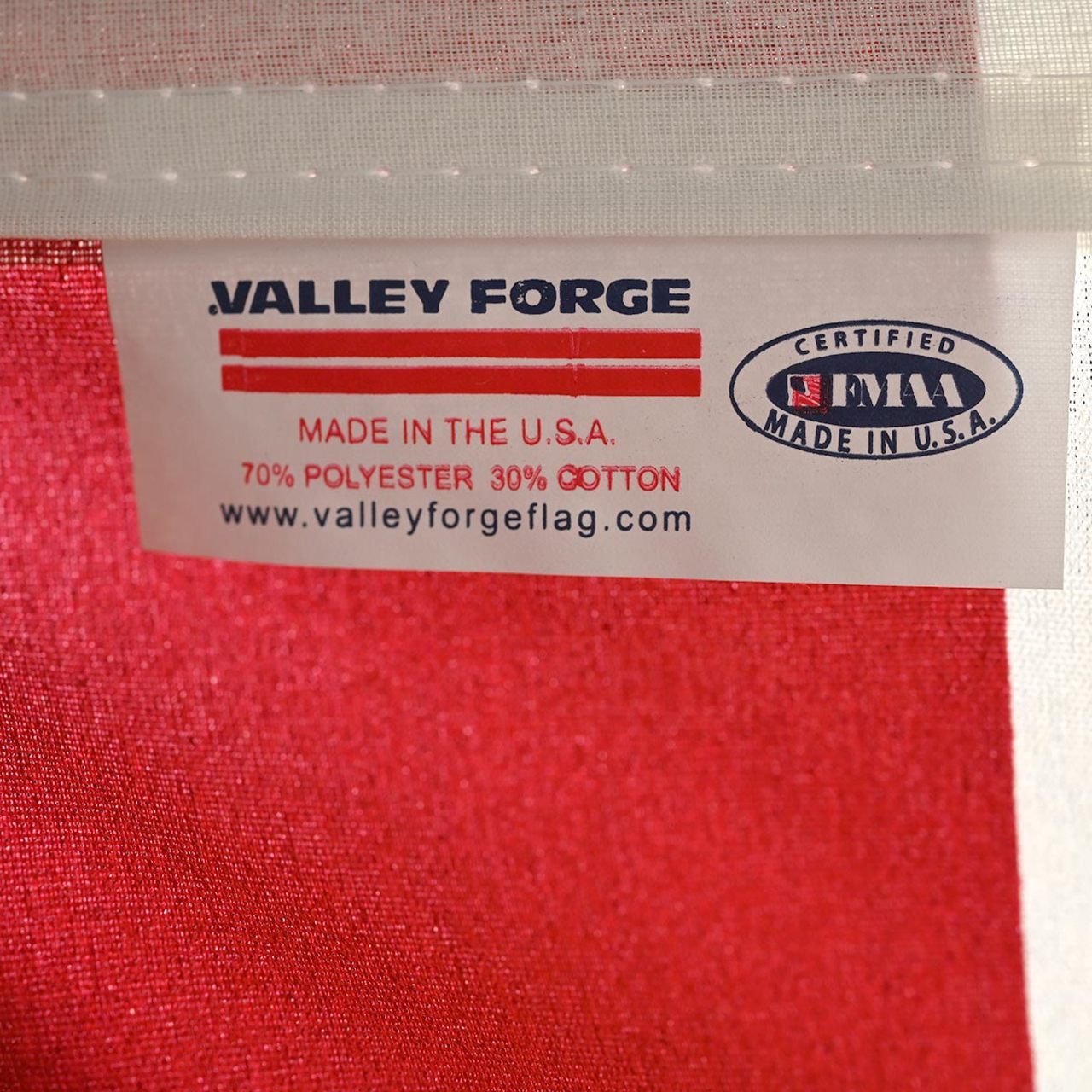 US Stars & Stripes 3ft x 6ft Printed Poly-Cotton Pleated Fan