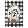 Gingham Home Banner Flag - 28in x 40in