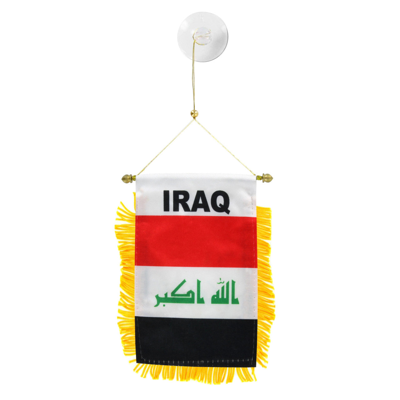 Iraq Mini Window Banner - 4in x 6in