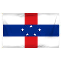 Netherlands Antilles Flag 3ft x 5ft Printed Polyester