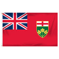 Ontario 3ft x 5ft Printed Polyester Flag