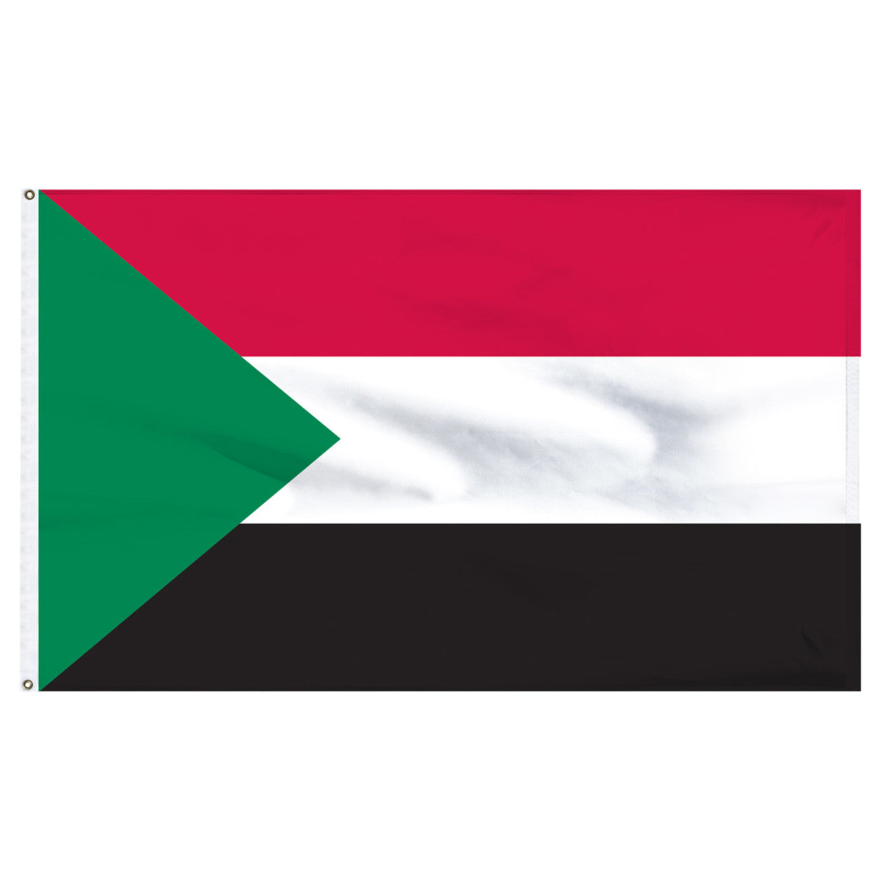 Sudan 5' x 8' Nylon Flag