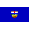 Alberta 12in x 18in Hand Flag