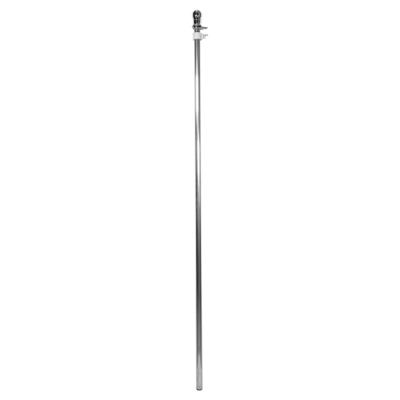 Valley Forge 6ft Aluminum One Piece Residential Flagpole - Weather-Resistant