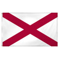 Alabama flag 3 x 5 feet Super Knit polyester