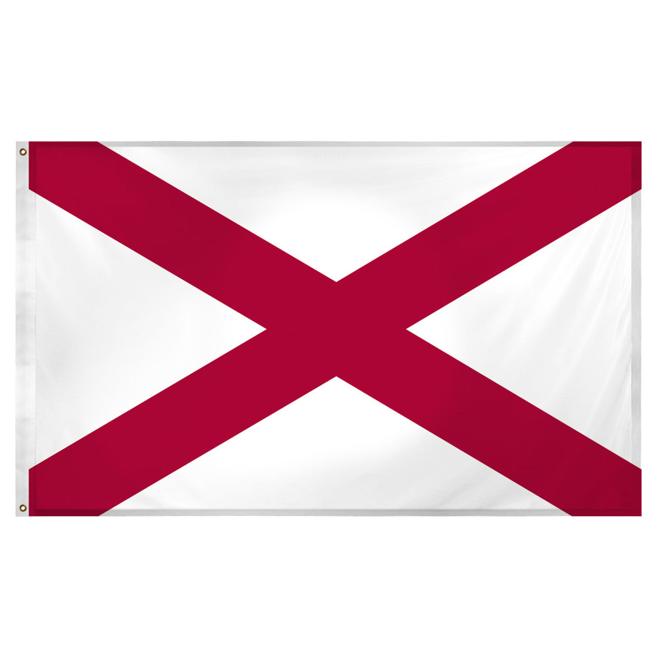 Alabama flag 3 x 5 feet Super Knit polyester