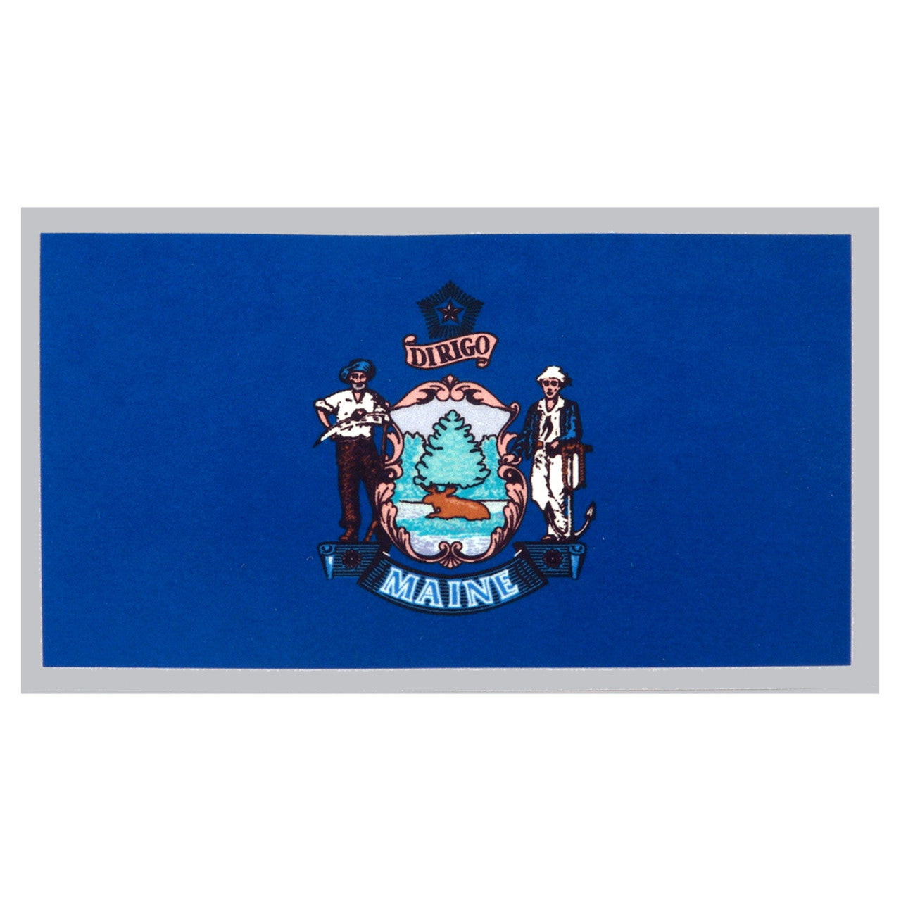 Maine Reflective Decal